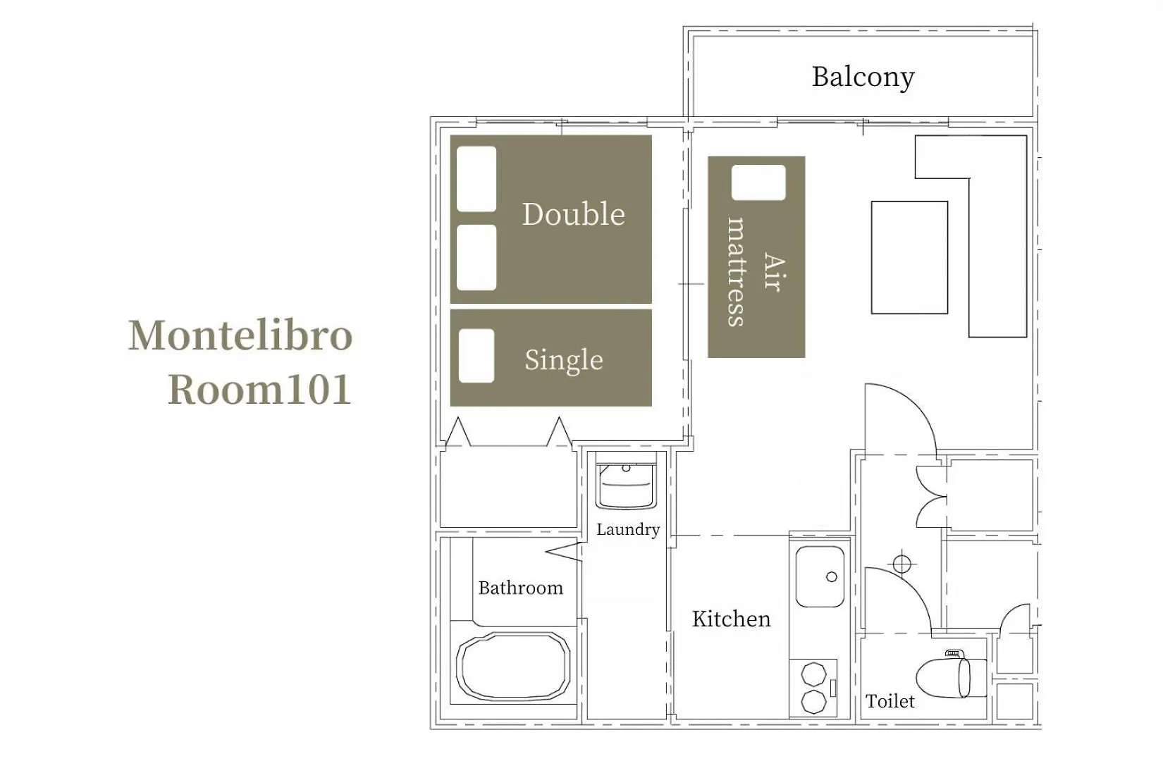 Monte Libro Sapporo Apartment